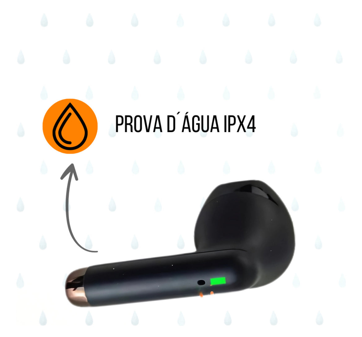 Fone de Ouvido Sem Fio Kaidi Som Potente Conforto e Qualidade