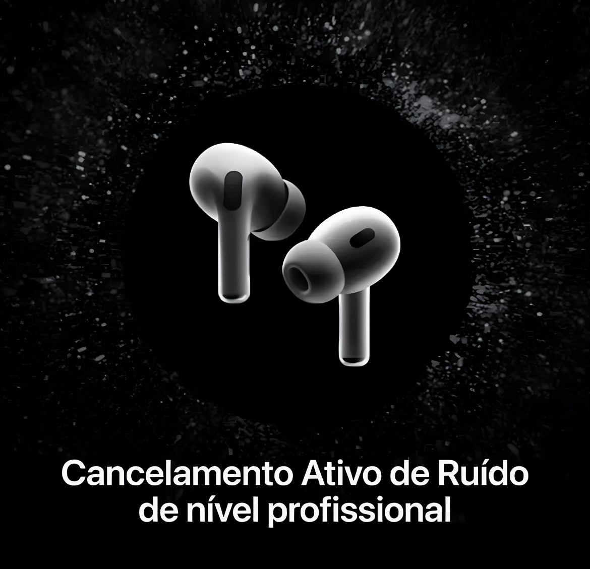 AirPods Pro – 3ª Geração com Borracha Fone de Ouvido Bluetooth