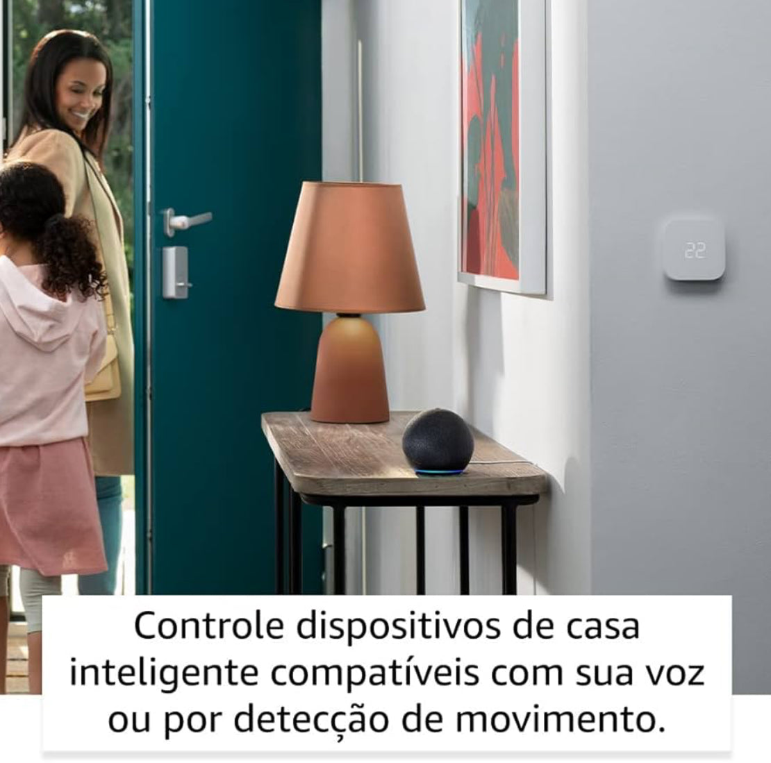 Amazon Echo Dot 5ª Geração Original – Smart Speaker com Alexa Som Potente e Inteligente