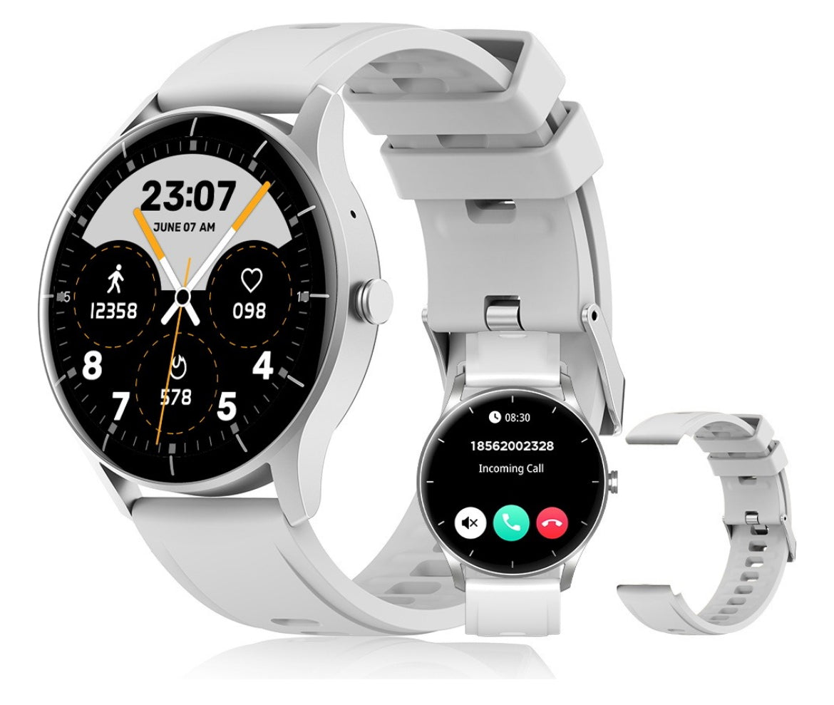 Smartwatch PEJE ZW02 – Tela Redonda AMOLED GPS Integrado Compatível com Android e iOS