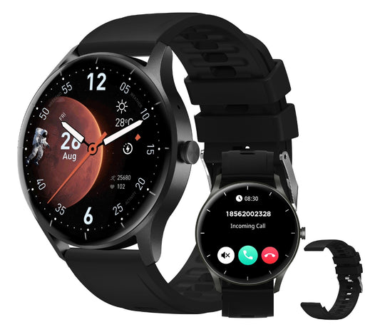 Smartwatch PEJE ZW02 – Tela Redonda AMOLED GPS Integrado Compatível com Android e iOS