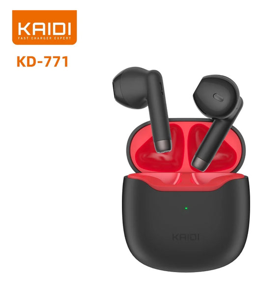 Fone de Ouvido Sem Fio Kaidi Som Potente Conforto e Qualidade