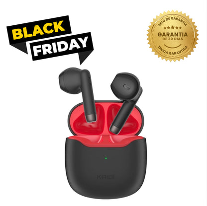 Fone de Ouvido Sem Fio Kaidi Som Potente Conforto e Qualidade