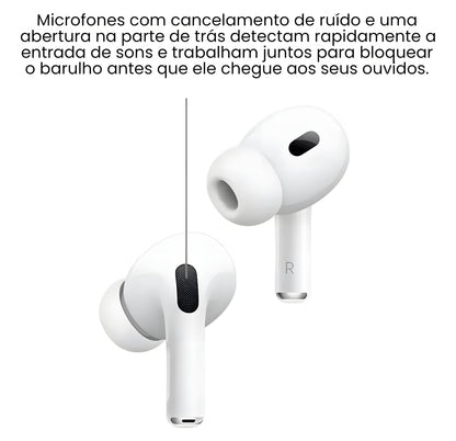 AirPods Pro – 3ª Geração com Borracha Fone de Ouvido Bluetooth