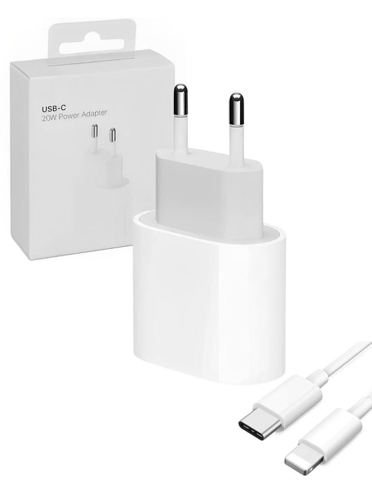 Fonte Tipo C iOS Caixa Branca – Compacta, Rápida e Eficiente