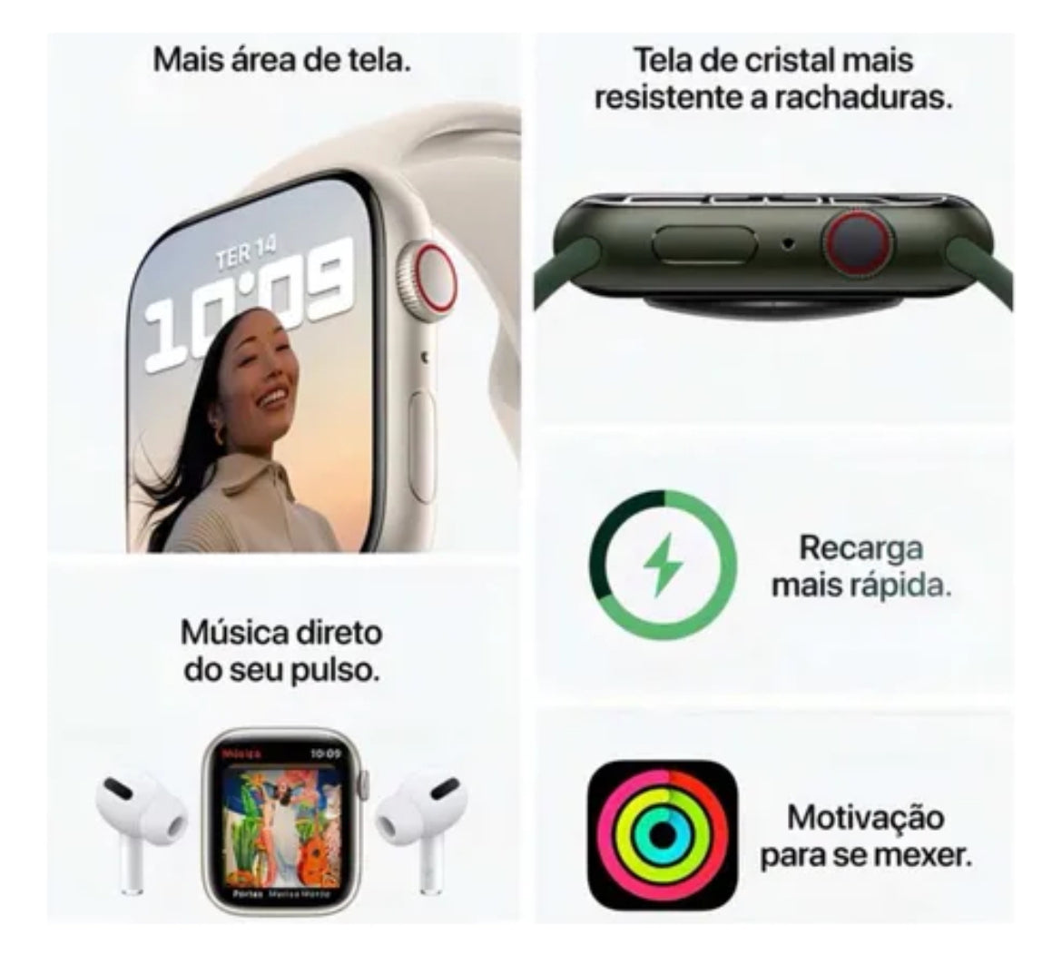 Smartwatch S11 Pro Series 11 – 49mm Compatível com Android e iOS
