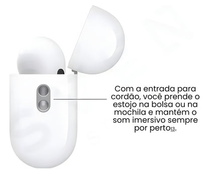 AirPods Pro – 3ª Geração com Borracha Fone de Ouvido Bluetooth