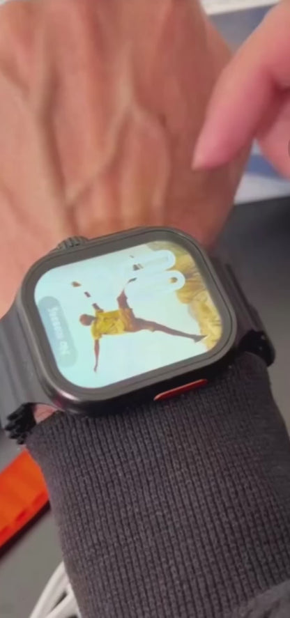 Smartwatch Watch 10 Ultra Plus – Tela AMOLED, 49mm